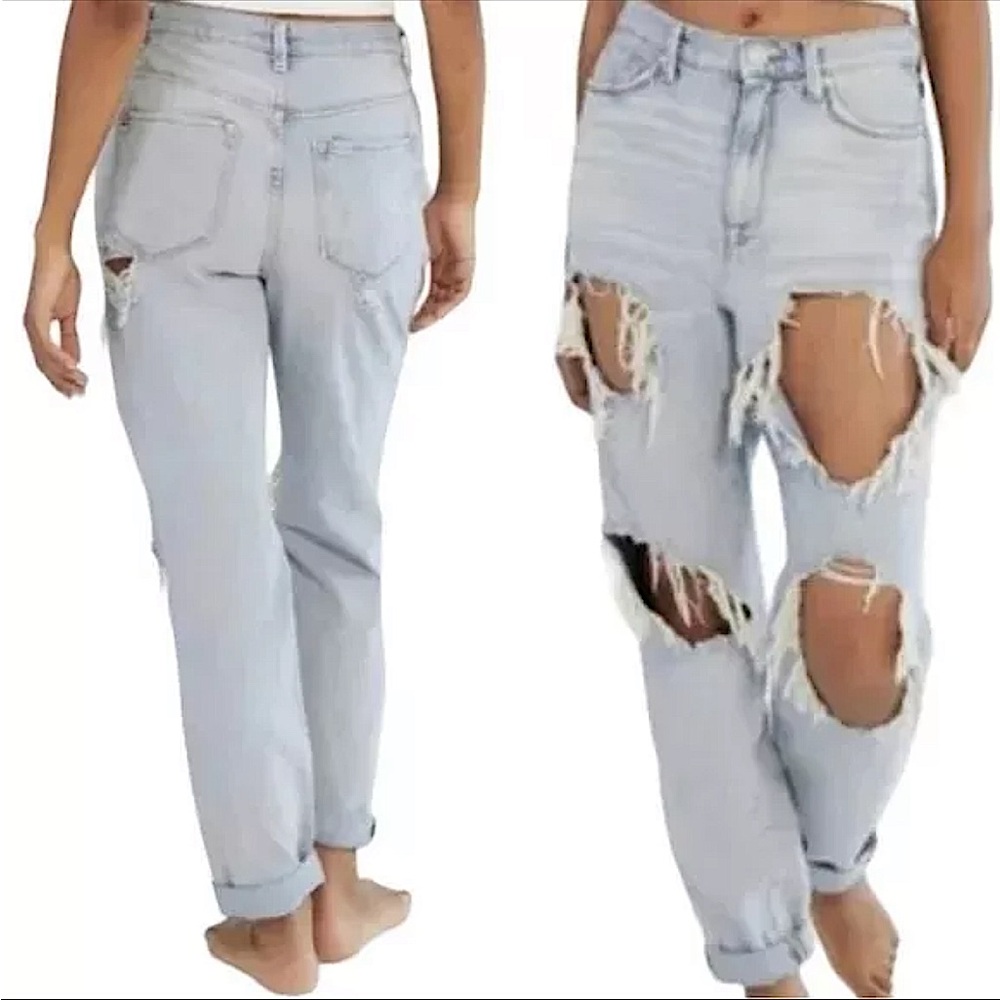 American Eagle Outfitters Busted Baggy Jean Size 8